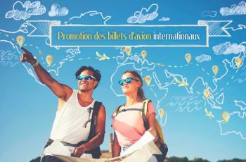 Promotion des billets d'avion internationaux - VejaTech